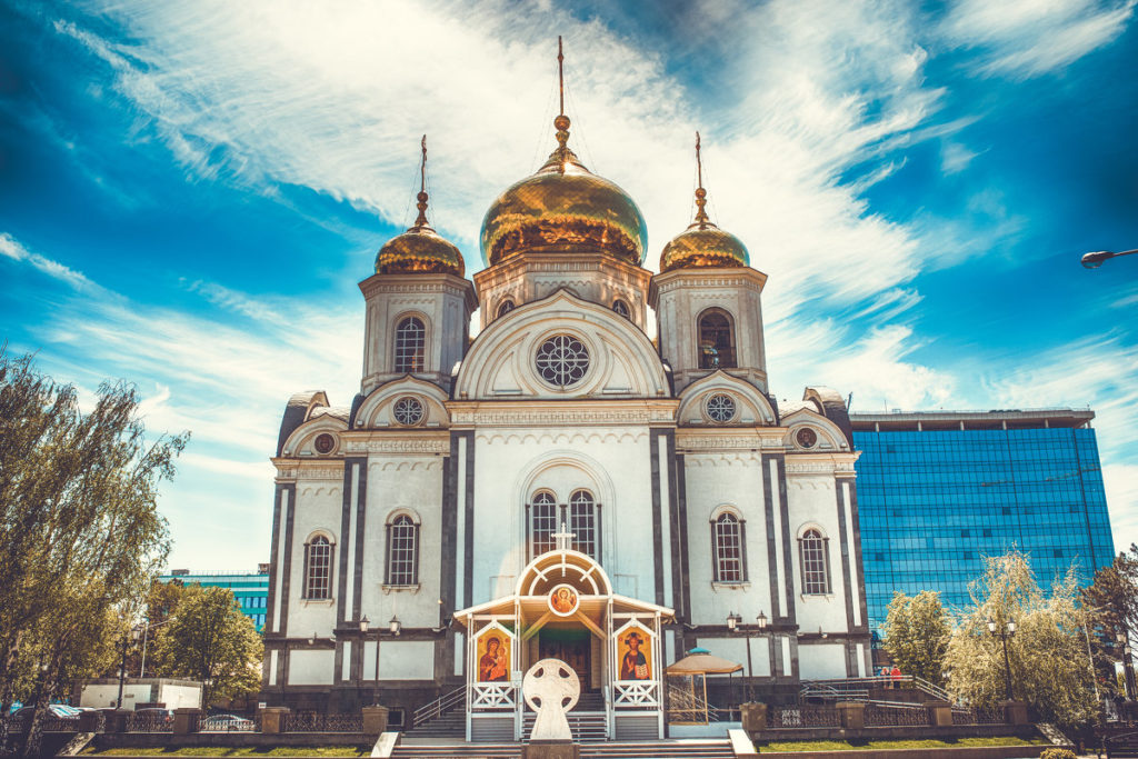 Храм Александра Невского – достопримечательности Краснодара